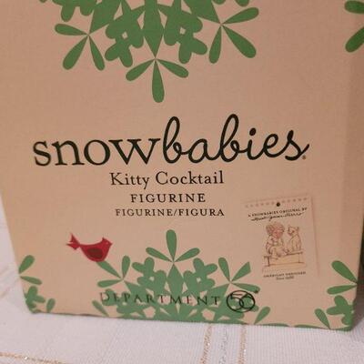 Lot 716: Assorted Dept 56 Snowbabies Christmas Figures 