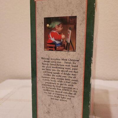 Lot 721: Crystal Holiday Tree + Illuminated Toy Factory
