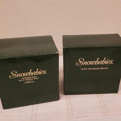Lot 730: Assorted Dept 56 Snowbabies Christmas Figures 