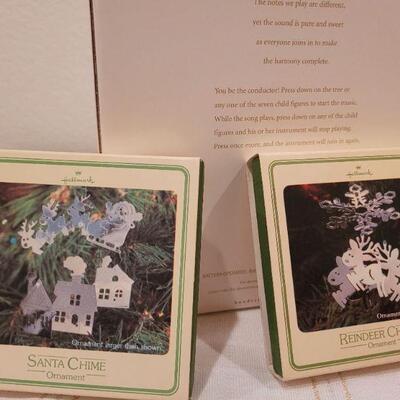 Lot 735: Hallmark Christmas Ornaments + NEW Puzzle
