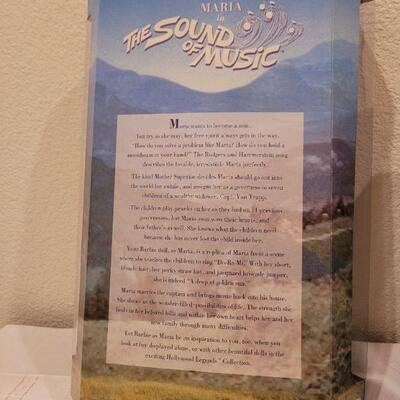 Lot 745: Vintage SOUND OF MUSIC Barbie + Santa Christmas Ornament 