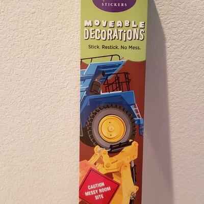 Lot 761:  NEW Movable Construction Truck Decorations & Art Supplies 