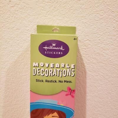 Lot 764: New Movable Fashion Decorations, "Bell" Plushie, Dry Erase Board/Art Supplies 