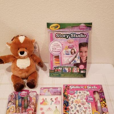 Lot 767: New Girls Activities & Plushie 