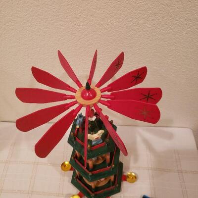 Lot 768: Vintage Christmas Pyramid (12 days of Christmas)