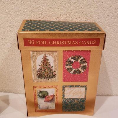 Lot 769:  New Christmas Cheer Lot (Platter, Hand Towels, Mug, Candle Snuffer & Small Tin)