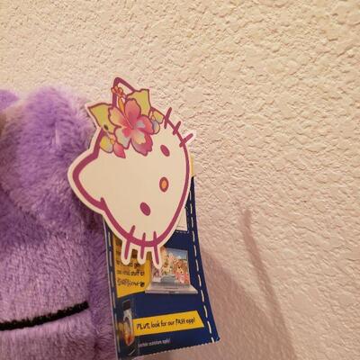 Lot 774: New Purple HELLO Kitty & Stickers