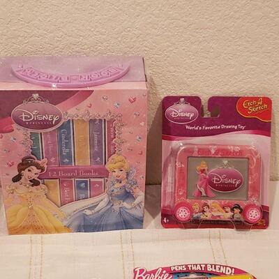 Lot 791: NEW Disney Princess, Barbie, Game & Plushie