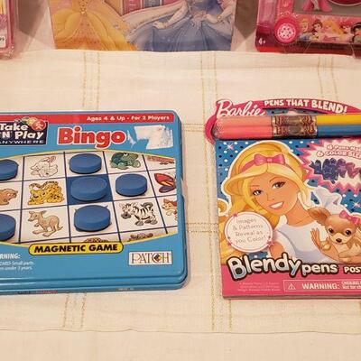 Lot 791: NEW Disney Princess, Barbie, Game & Plushie