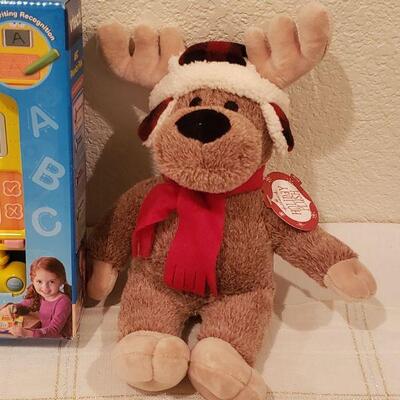 Lot 798:  New VTECH Toy & Plushie Reindeer 
