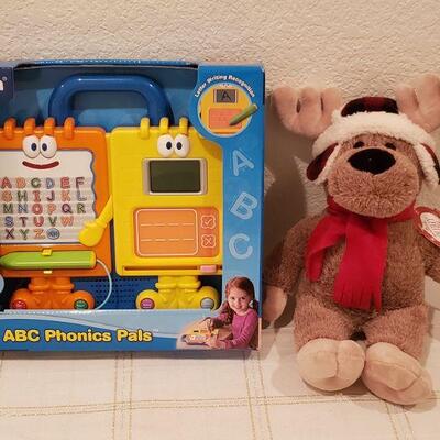 Lot 798:  New VTECH Toy & Plushie Reindeer 