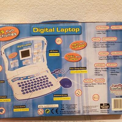 Lot 803:  New Child's Learning Laptop and Markers 