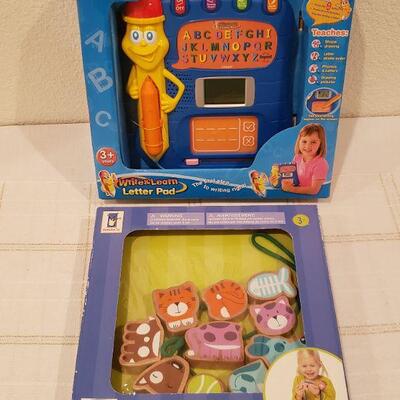 Lot 806:  New VTech Toy & Lace Along Friends Toy