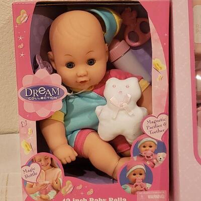 Lot 812: NEW 12" Baby Bella & FAO Schwartz Classic Nursery Set