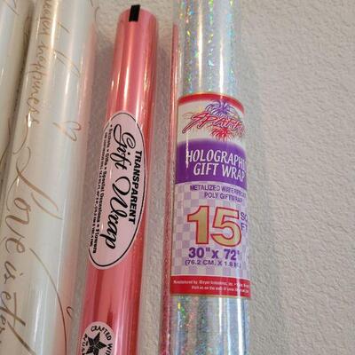 Lot 827: Assorted NEW Christmas Wrapping Paper 