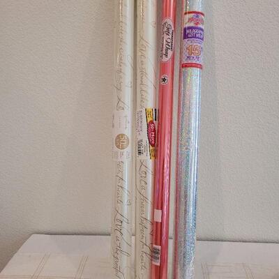 Lot 827: Assorted NEW Christmas Wrapping Paper 