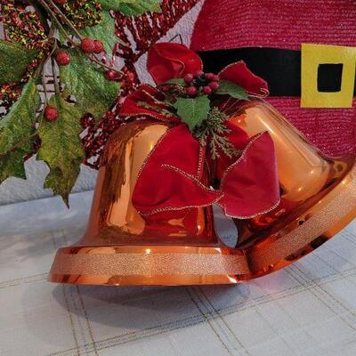 Lot 832: (3) Assorted Christmas Themed Hanging Home Deco