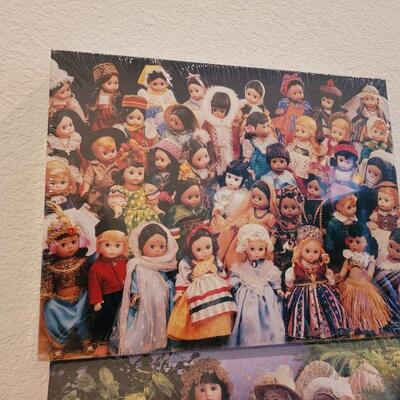 Lot 848: (2) Vintage NEW Doll Puzzles Springbok