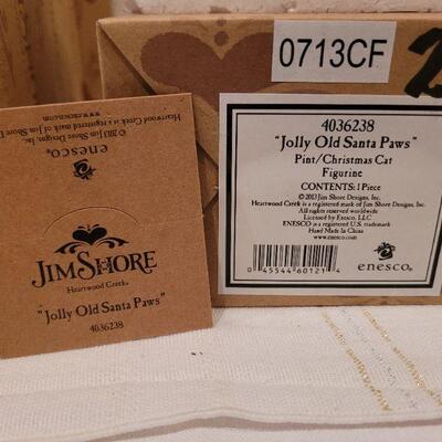Lot 872: (2) JIM SHORE Christmas Creations
