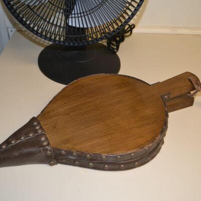 LOT 352 FAN AND BELLOWS
