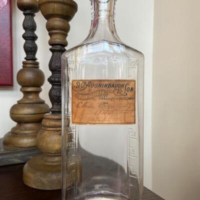 Antique Glass Apothecary Jar