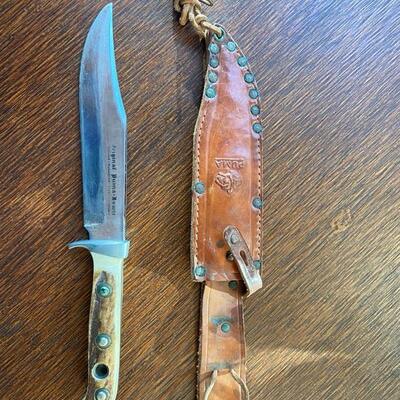 Original Puma-Bowie Sheath Knife #6396, c. 1966