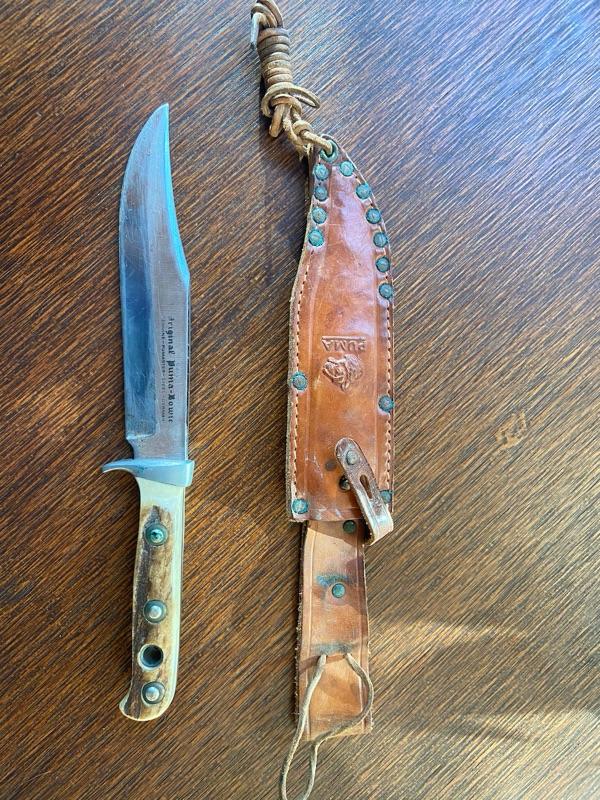 Original Puma-Bowie Sheath Knife #6396, c. 1966 | EstateSales.org