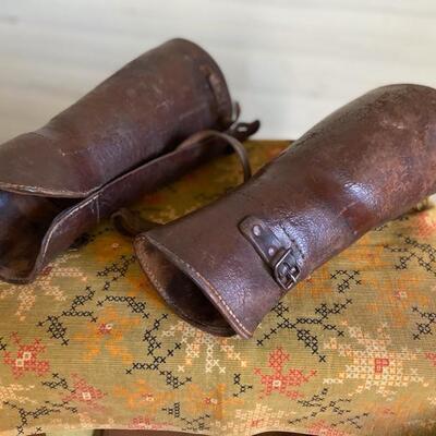 WW I Leather Military Gaitors