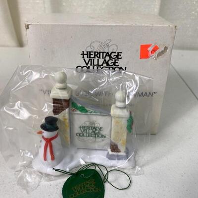 Lot# 234 s New Department 56 Heritage Village Collection # 5572-7