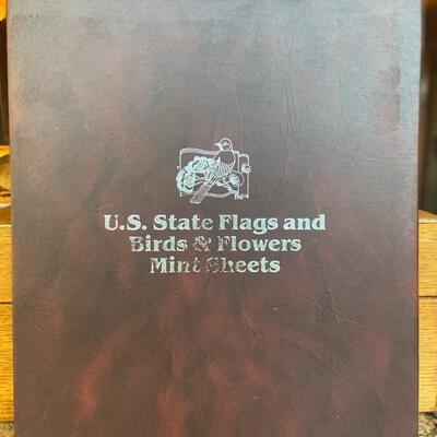 U.S. State Flags and Birds & Flowers Mint Sheets