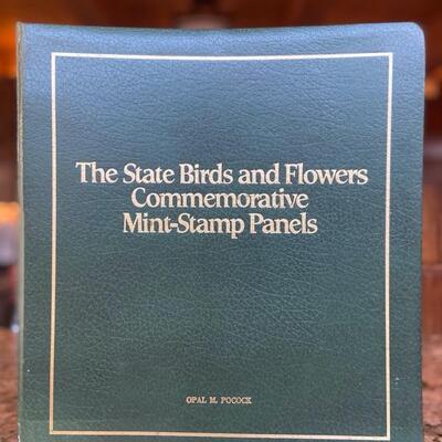 The State Birds and Flowers Commemorative Mint-Stamp Panels