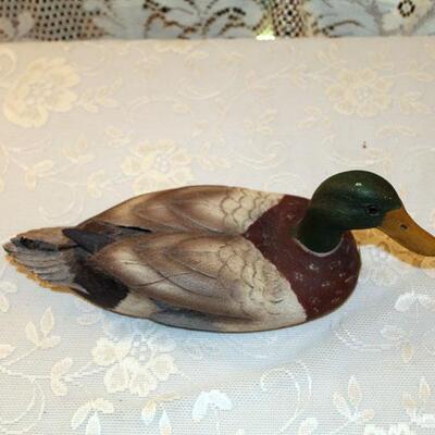Denny Limited edition carved painted duck decoy (#68)