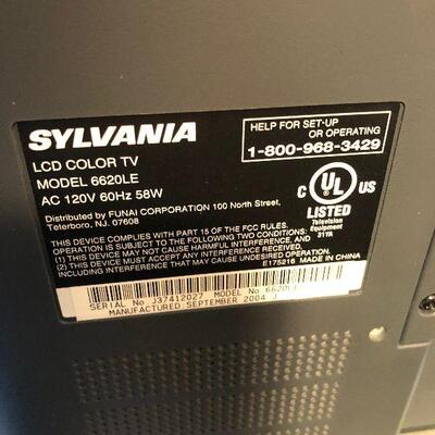 #705 TV - Sylvania Flat Screen - NOT smart 