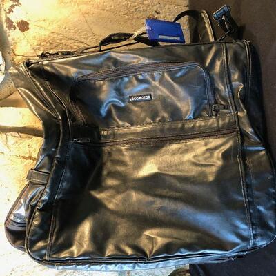 #707 Local Motor Vinal Faux leather Garment Bag