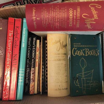 #767 Third Box of Cook Books 