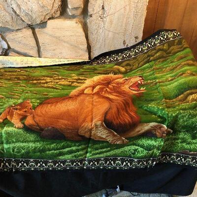 #775 MUFASA The Lion TAPESTRY 