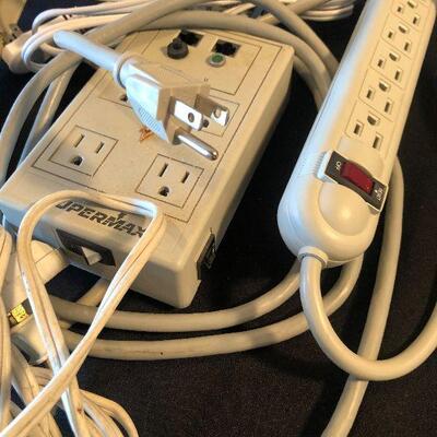 #825 Extension Cords and power strips 