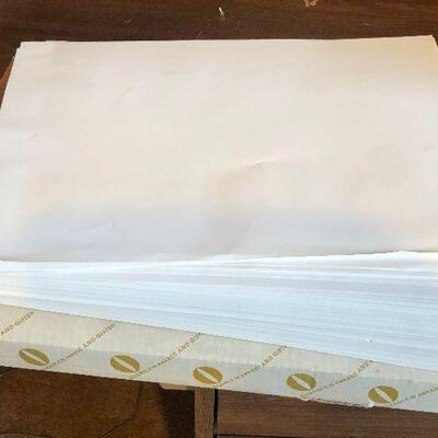 #841 Pile of 11 x 14 coated Paper