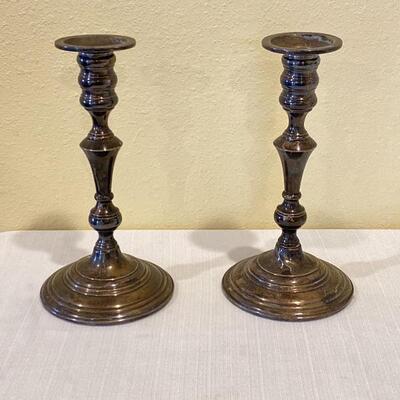 Sterling Silver Weighted Candle Holders