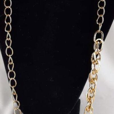 Goldtone Chain Necklace