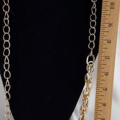 Goldtone Chain Necklace