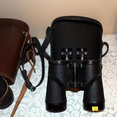 Bausch and Lomb US Navy Mark 28, model O, 1943 dated binoculars (#159)