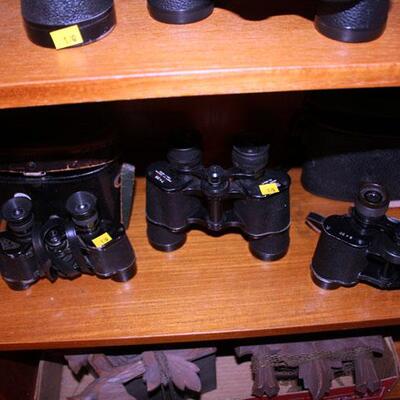 Lot of six pair of binoculars (#170)