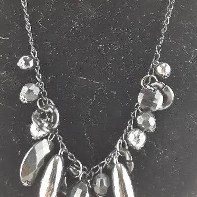 Blacktone Dangle Necklace