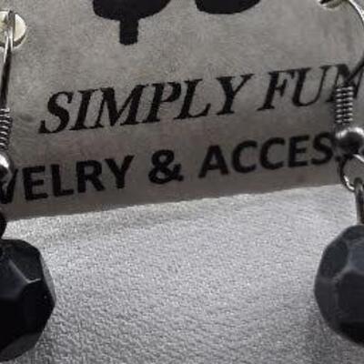 Blacktone Dangle Necklace
