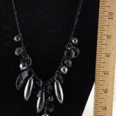 Blacktone Dangle Necklace