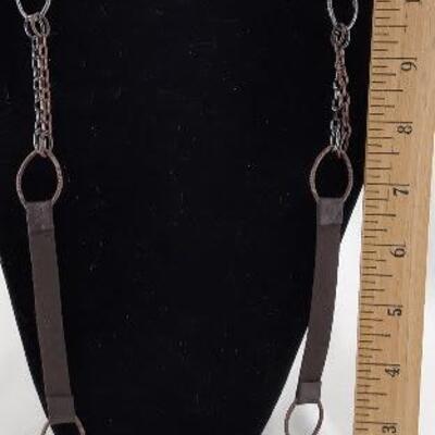 Copper and Leather Necklace