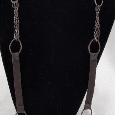 Copper and Leather Necklace