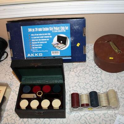 Four sets of poker chips (#172)