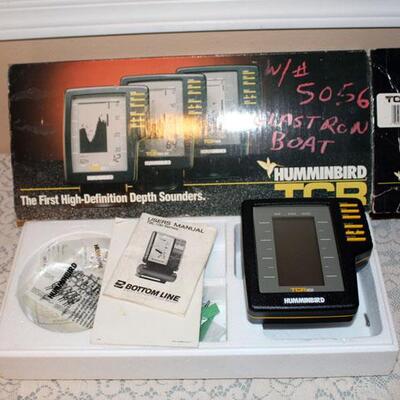 Hummingbird TCR1D-10 fish finder, untested, in original box (#173)